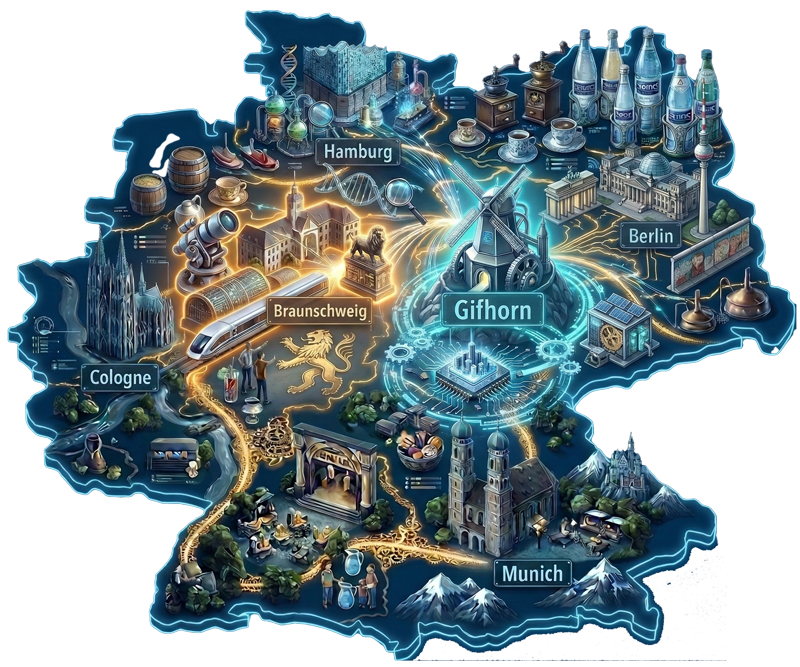 Forschungsregion Braunschweig 3D Map
